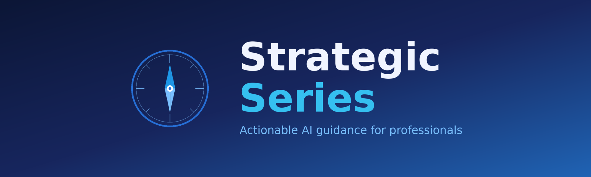 Strategic AI Series